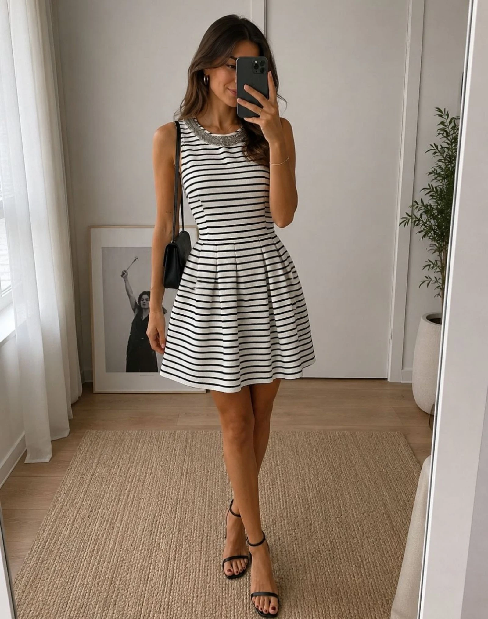 Pimkie Black and White Dress 